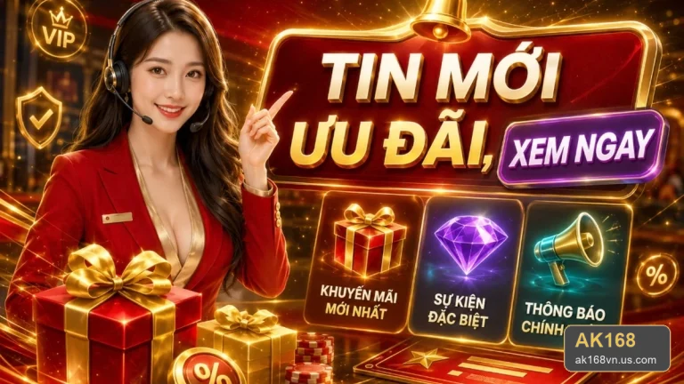 Khuyến Mãi AK168: Tin Mới, Ưu Đãi Và Cách Nhận Diện Thông Báo Giả Mạo – ak168vn.us.com