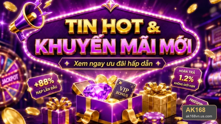 Khuyến Mãi AK168 Cho Người Mới: Đọc Điều Kiện Nhận Thưởng Thế Nào Để Thấy Minh Bạch? – ak168vn.us.com
