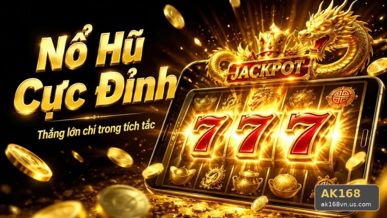 AK168: Đọc Chi Tiết Giao Diện Nổ Hũ, Slot Và Jackpot Để Phân Biệt Giải Trí Có Kiểm Soát Với Hành Vi Chạy Theo Thua Lỗ – Góc Kiểm Chứng Theo Tên Miền ak168vn.us.com