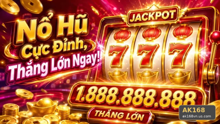 Nổ Hũ AK168 Tại ak168vn.us.com: Đọc Chi Tiết Giao Diện Slot, Jackpot – Đánh Giá Thiết Kế Âm Thanh, Hình Ảnh Và Khả Năng Đọc Thông Tin Quan Trọng Qua Góc Kiểm Chứng Theo Tên Miền