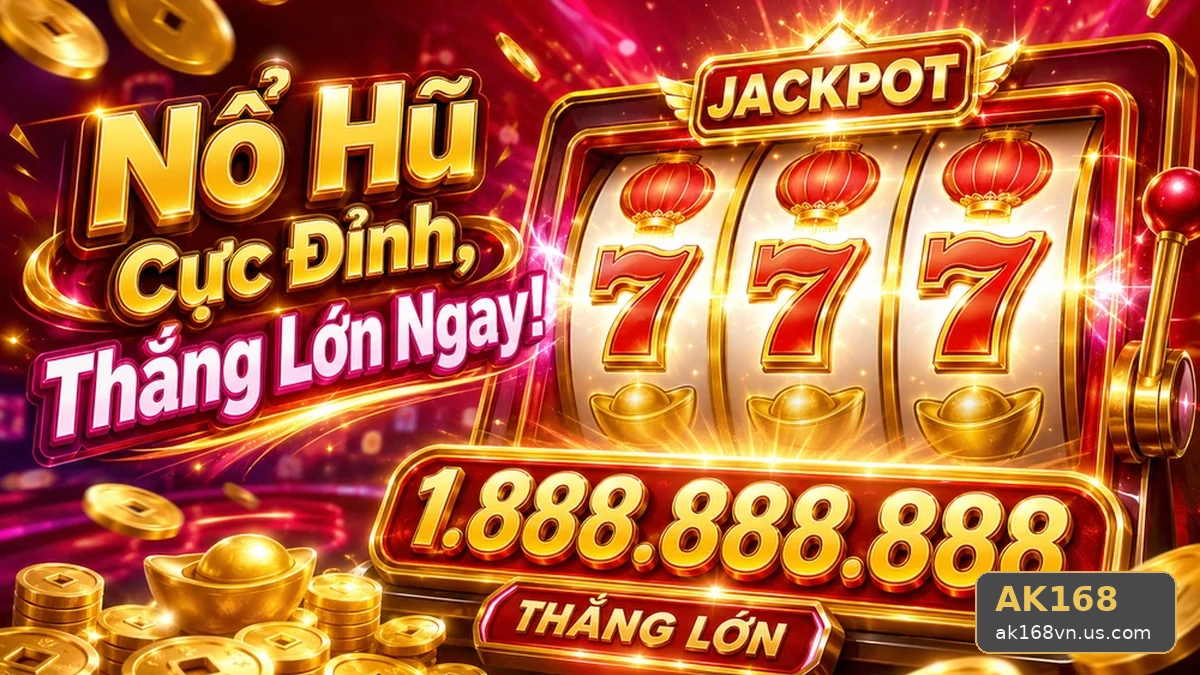 Nổ Hũ AK168 Tại ak168vn.us.com: Đọc Chi Tiết Giao Diện Slot, Jackpot – Đánh Giá Thiết Kế Âm Thanh, Hình Ảnh Và Khả Năng Đọc Thông Tin Quan Trọng Qua Góc Kiểm Chứng Theo Tên Miền